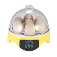7 Eggs Mini Digital Egg Incubator Hatcher Transparent Eggs Hatching Machine Automatic Temperature Co