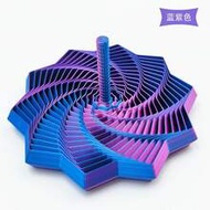 3D Printed Sensory Stress-Relief Stars, Fractal Hexagon Stress Toys With Handles, 3D Free-Form Stres