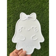 Beads, cute ghost shaped beads keychain