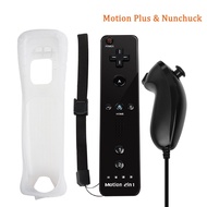 Optional Motion Plus Remote Controller For Wii Remote Controller Gamepad with Nunchuck Controller Fo