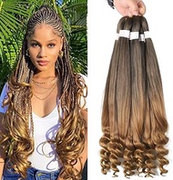 Braiding Hair Pre Stretched French Curly Braiding Hair Crochet Braids Natural Easy Braid Crochet Hai