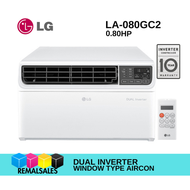 LG LA080GC2  0.80HP (Remote) Dual Inverter Window Type Aircon