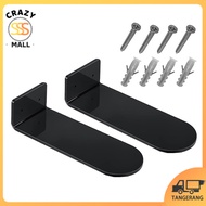 Display Sepatu Acrylic Stand Tempat Dudukan Tatakan Sepatu Bracket Sendal Sepatu Tempel Dinding Rak