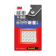 3M 緩衝保護墊-透明圓型10mm