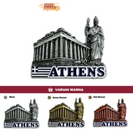 Athens refrigerator magnet Souvenir by Athena Greek Greece Souvenir