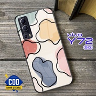VIVO Y72 (5G) Glass Softcase - VIVO Y72 (5G) Mobile Phone Case [T60].