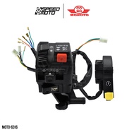 MOKOTO MOTO-6316 HANDLE SWITCH PAIR FOR HONDA XRM / OEM STOCK HANDLE SWITCH FOR XRM 100 XRM 110 XRM 