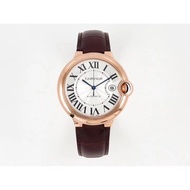 CARTIER CARTIER Blue Balloon Series Automatic Mechanical Movement 18k Rose Gold Silver White Round D