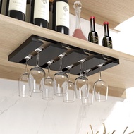 Shelf Wine Glass Hanging Wine Glass Upside Down He Wine Glass Holder Red Style Household Perforation