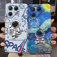 Softcase TECNO POVA 7 4G/5G/POVA 7 ULTRA 5G Latest 2025 Astronaut Motif - Cool Motif Case - Latest C
