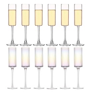 Acrylic Plastic Champagne Glass Creative Goblet Household Cocktail Glass Black Transparent Shock-res