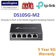 TP-LINK DS105G-M2 Omada 5-port 2.5G Multi-Gigabit Desktop Switch (Support 2.5G / 1G ) - Local TP-Lin