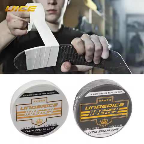 5pcs 25M Hockey Tape Hockey Stick Tape Self-Adhesive Badminton Handle Ice Hockey Grip Tape Roll Anti