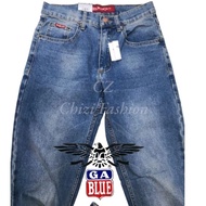 GA BLUE MEN'S JEANS # 913-1933 # STRAIGHT FIT # NON STRETCHABLE # SELUAR JEANS LELAKI # 💯 ORIGINAL R