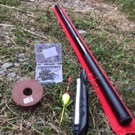 Bộ Cần câu tay Carbon_Cần Câu Đơn Giá Rẻ_Kèm Phụ Kiện 2m7 - 3m6 - 4m5 - 5m4