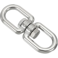PATIKIL Double Ended Swivel Eye Hook M10 Working Load 875kg/1929lbs, 304 Stainless Steel Eye to Eye 
