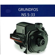 GRUNDFOS NS 5-33 M pompa air transfer irigasi sentrifugal 1 inch 2 HP