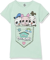 Disney Girl's Doorable Pocket Group T-Shirt