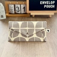 Envelop pouch, Ang Bao / passport / cash holder in grey