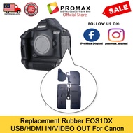 Canon EOS 1DX USB / AV OUT/ HDMI/ MIC Replacement Rubber Door Bottom Cover