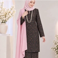 Baju Kurung Moden Kain Lipat Batik Material English Cotton By Azka Collection🌸