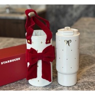 Starbucks Xmas china 2025 edition 910ML SS + bag