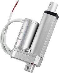 40mm 1.57inch Stroke Linear Actuator, 24VDC 24mm/s Speed Max Load 113lbs 500N Heavy Duty Duarable Mo