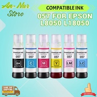 Compatible 057 Ink Refill Bottle 6C for Epson L18050 L8050 057
