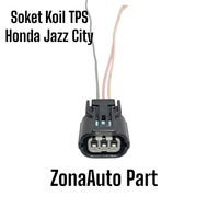 TPS Cmp Jazz CITY IDSI VTEC L13A L15A Coil Crankshaft Sensor Socket Original