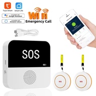 Tuya Smart WiFi Elderly Caregiver Pager SOS Call Button Emergency SOS Medical Alert System for Senio
