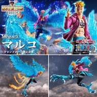 <Ohtoys> 日版 魂限 One Piece 海賊王 SHF 不死鳥 馬可 全1款 可動 POP 白鬍子一番隊隊長 景品 一番 大海賊百景 模型 DXF