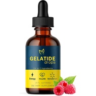 Gelatide Drops Liquid Supplement - with Grape Seed Extract, Guarana Seed Extract Metabolism Support 