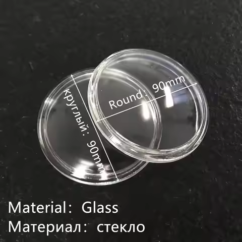 2pcs Round Diameter 90mm Fog Lights Lamps Anti-fog Glass Tempered Glass for Land Rover Discovery 3 f