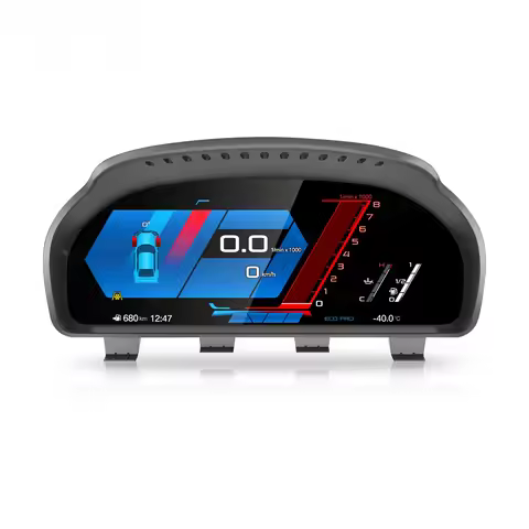LCD Instrument Digital Cluster Speedometer Virtual Cockpit for 5 6 7 X3 X4 X5 X6 F10 F12 F25 F26 F15