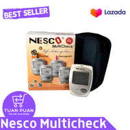 Nesco Multicheck 3 In 1 Alat Cek Gula Darah Kolesterol Dan Asam Urat Alat Tes Kadar Glucose Cholesterol Urid Acid Premium Lifetime Warranty