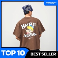"ขายดี ส่งเร็ว กทม 1 วัน" HOMEBOY เสื้อ BOXY รุ่น HB. MAX ALOHA  BOXY