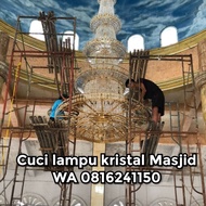 Cuci &amp; Pasang Lampu Gantung