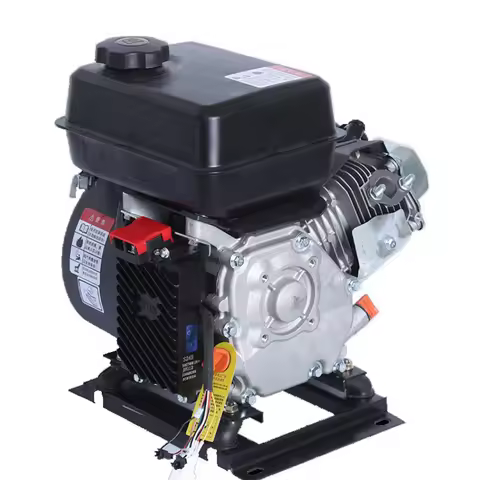 Dc 48V 60V 72V Electric Vehicle Range Extender Low Noise Generator for Four Wheels Portable Generato