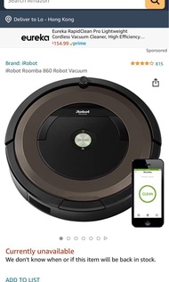 IROBOT ROOMBA 860 ROBOTIC VACUUM 吸塵機械人吸塵機 除塵  dyson MI小米