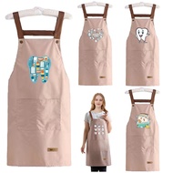 Extra Work Apron With Front Pocket Original Epron Backless Shirt Best Seller Reusable Tooth Design