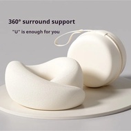Memory Foam Neck Pillow Neck Support Pillow With Head Cushion Support Camping Neck Protect Soft Memo