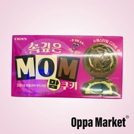 Crown Korean snacks mom made 3layer almond cream cookie