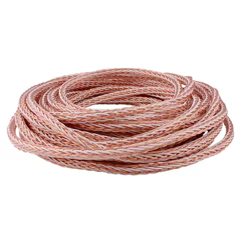 Hifi Speaker Cable 8TC 7N OCC 9mm Pure Copper High-end Speaker Cable Hifi Audio Speaker Wire Loudspe
