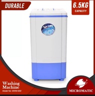 Micromatic MWM-650 Single Tub Washing machine 6.5kg