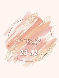 Agenda Mensuel 10 Ans 2023-2032: Calendrier Mensuel 120 Mois avec Jours Fériés de la France, Planifi