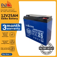 DongJin Power Ebike Battery 12V25AH compatible with 12V20Ah