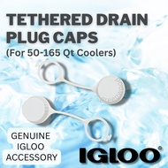 IGLOO Tethered Drain Plug Caps for 50-165 Qt Coolers ( Original Igloo Accessory )