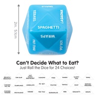 ITERA Dinner Dice for Foodie Couples Version 2-Decision Dice is The Perfect Date Night, Gift Idea fo