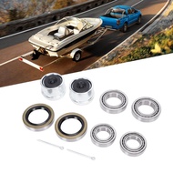 Newlanrode KIMISS Trailer Hub Bearings Kit Versatile Solution Axle Seals Cotter Pin