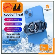 X13 Cell Phone Cooler Portable Low Noise Mobile Phone Cooler Cooling Fan Gaming
